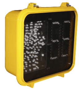 16-inch Aluminum and Poly Pedestrian Signals