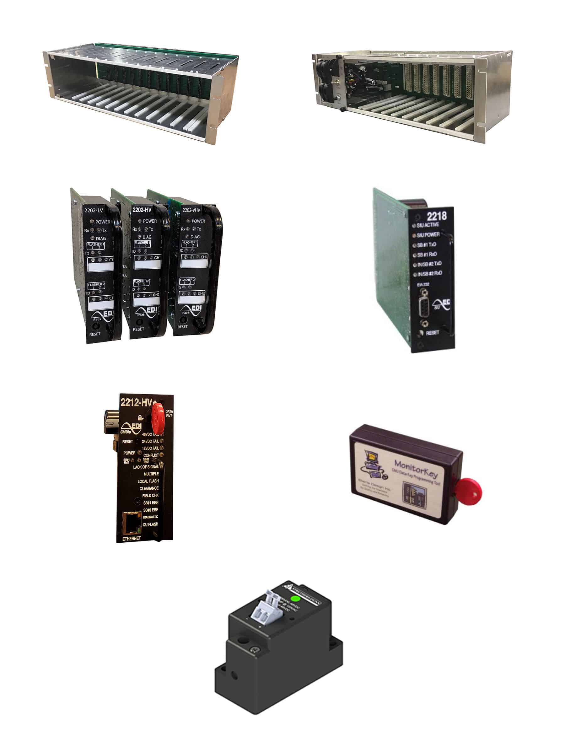 ATC Traffic Cabinet Spare Parts - Group Picture