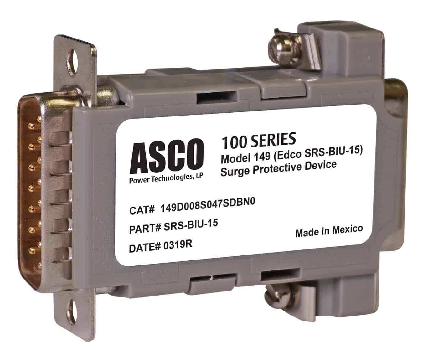 ASCO 100 Series – Model 149 (Edco SRS-BIU-15)