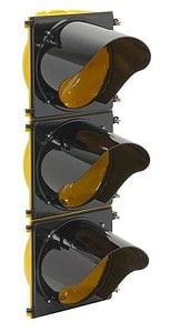 SG Polycarbonate Traffic Signals - 3-Section Housing