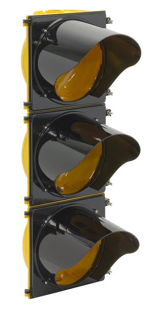 SG Polycarbonate Traffic Signals - 3-Section Housing