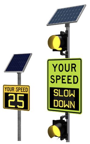 Carmanah Speedcheck-MX - Connected Radar Speed Signs