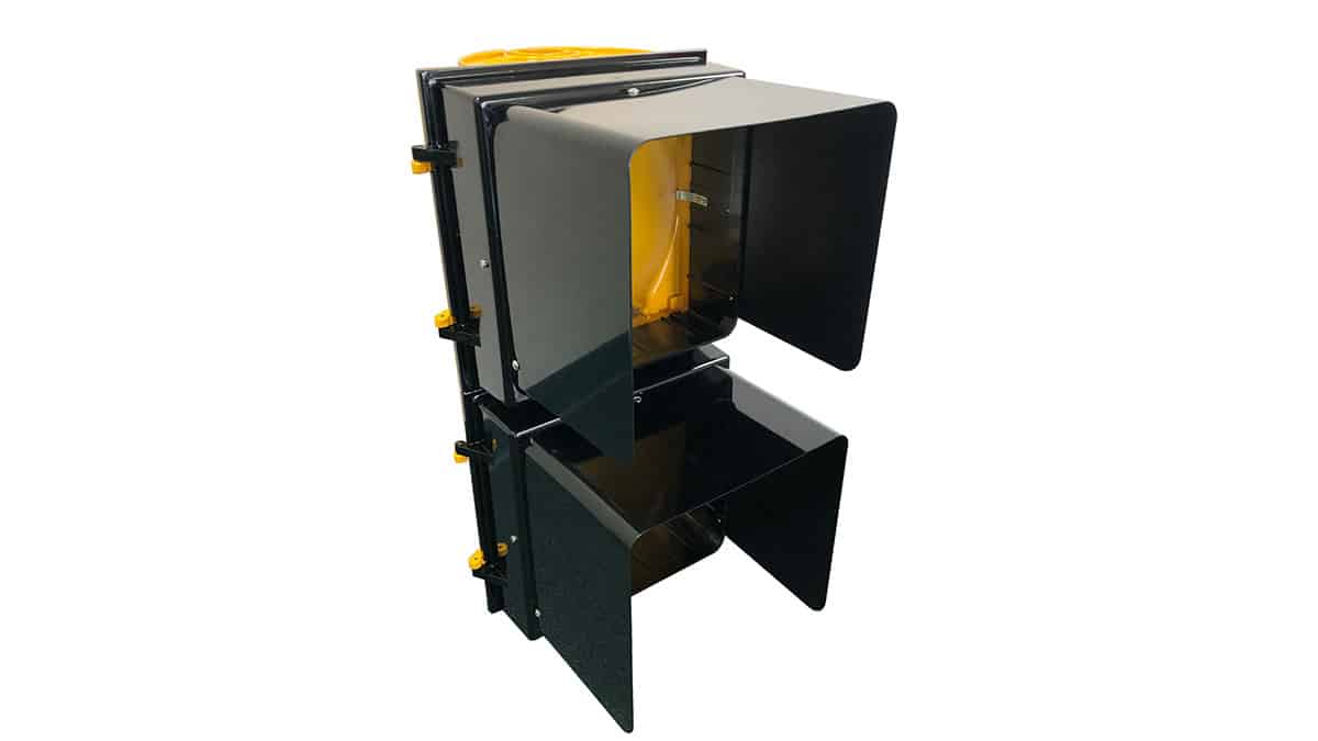 12-inch Aluminum Pedestrian Traffic Signals