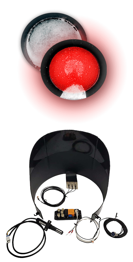 Eagle Defender - Heated Traffic Signal Visor