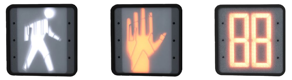 Frontier 12" Traffic Pedestrian Signals